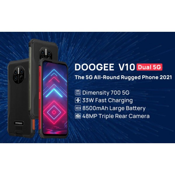Doogee V10 Dual Sim 128GB 8GB Smartphone