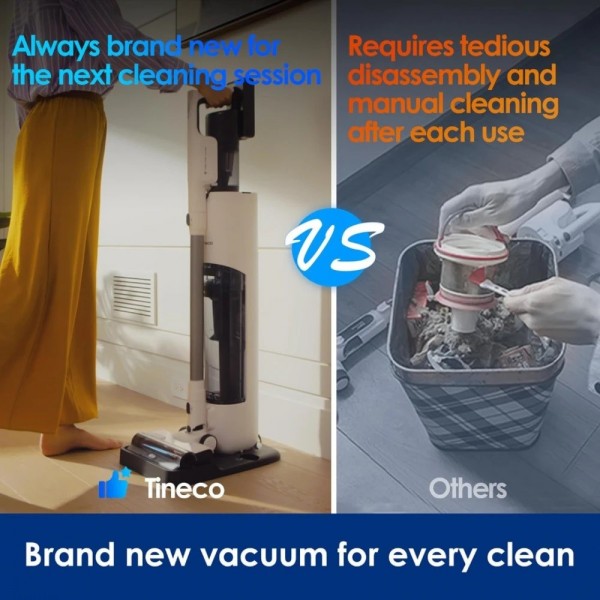 Tineco Pure ONE Station 5 Aspirator Vertical
