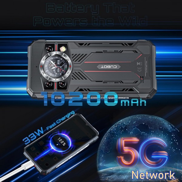 Cubot King Kong 11 Dual Sim 256GB 16GB RAM Smartphone