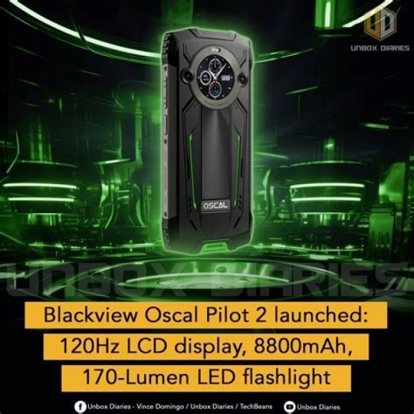  Smartphone Blackview Oscal Pilot 2 Dual Sim 256GB 8GB RAM