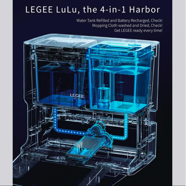 Baza Lulu pentru Legee D8 (opțiune pentru aspiratorul robot)