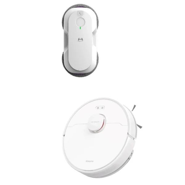 COMBO - Dreame Bot D9 Max Aspirator Robot + Robot de curățat geamuri Xiaomi Hutt DDC56