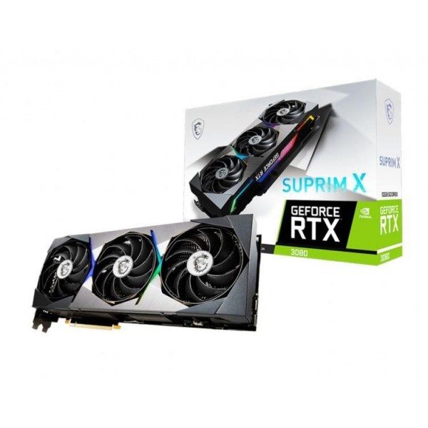 MSI GeForce RTX™ 3080 SUPRIM X 10G LHR Placă Video