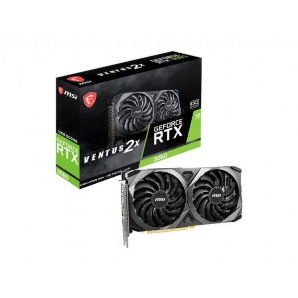 MSI VGA GeForce RTX™ 3060 VENTUS 2X 12G OC Placă Video