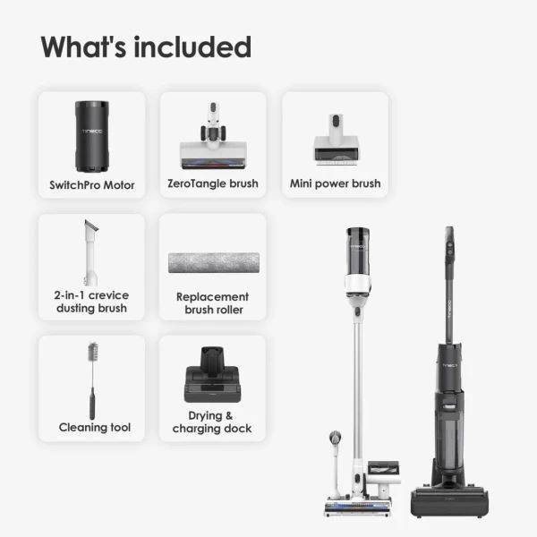 Tineco Floor One S7 Switch Pet Aspirator vertical