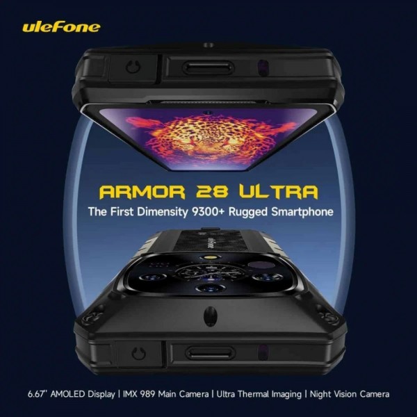 Smartphone Ulefone Armor 28 Ultra Thermal Dual Sim 1TB 16GB RAM