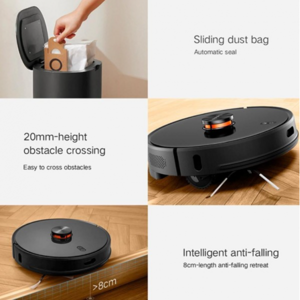 Xiaomi Lydsto R1 Pro Aspirator robot cu recipient automatic pentru deșeuri